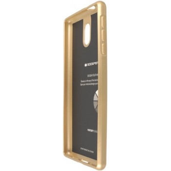 Auksinis goospery silikoninis idėklas (NOKIA 3) Auksinis goospery silikoninis idėklas (NOKIA 3)